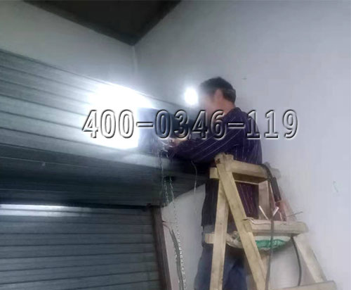 北京石景山區魯谷街道冠輝國際大廈安裝防火卷簾門